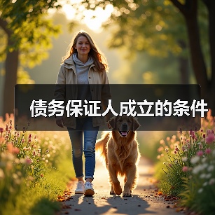 债务保证人成立的条件（图3）
