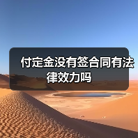付定金没有签合同有法律效力吗（图4）