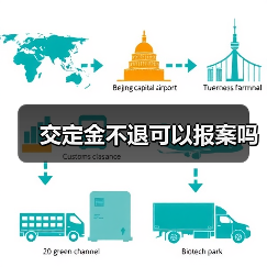 交定金不退可以报案吗