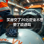 买房交了20万定金不想要了能退吗(图3) 买房交了20万定金不想要了能退吗(图3)
