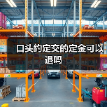 口头约定交的定金可以退吗(图3) 口头约定交的定金可以退吗(图3)