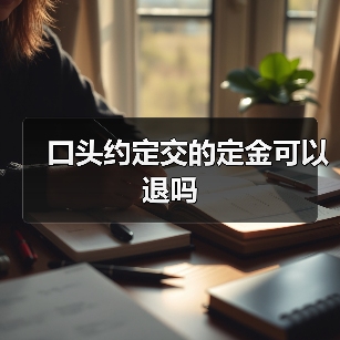 口头约定交的定金可以退吗(图2) 口头约定交的定金可以退吗(图2)