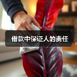 借款中保证人的责任(图2) 借款中保证人的责任(图2)