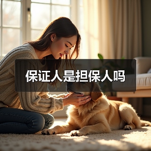 保证人是担保人吗(图4) 保证人是担保人吗(图4)