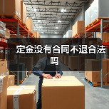 定金没有合同不退合法吗（图4）