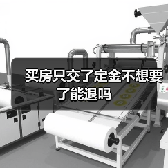 买房只交了定金不想要了能退吗（图3）
