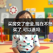 买房交了定金,现在不想买了,可以退吗（图1）