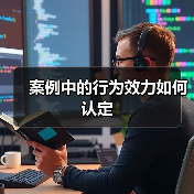 案例中的行为效力如何认定(图1) 案例中的行为效力如何认定(图1)