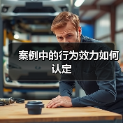 案例中的行为效力如何认定(图2) 案例中的行为效力如何认定(图2)