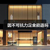 因不可抗力定金能退吗(图4) 因不可抗力定金能退吗(图4)