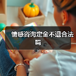 情感咨询定金不退合法吗(图2) 情感咨询定金不退合法吗(图2)