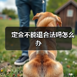 定金不能退合法吗怎么办(图4) 定金不能退合法吗怎么办(图4)