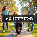 定金没有签字有效吗（图4）