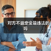 对方不退定金是违法的吗(图4) 对方不退定金是违法的吗(图4)