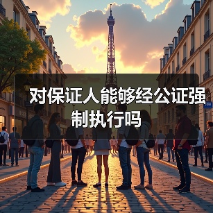 对保证人能够经公证强制执行吗（图3）
