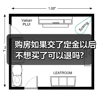购房如果交了定金以后不想买了可以退吗?(图2) 购房如果交了定金以后不想买了可以退吗?(图2)