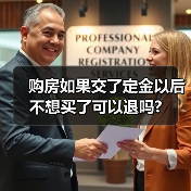 购房如果交了定金以后不想买了可以退吗?(图4) 购房如果交了定金以后不想买了可以退吗?(图4)