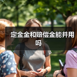 定金金和赔偿金能并用吗(图1) 定金金和赔偿金能并用吗(图1)