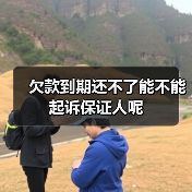 欠款到期还不了能不能起诉保证人呢（图3）
