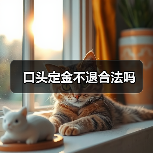 口头定金不退合法吗（图2）