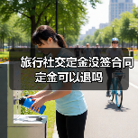 旅行社交定金没签合同定金可以退吗(图4) 旅行社交定金没签合同定金可以退吗(图4)