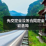 先交定金没签合同定金能退吗（图4）