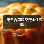 定金合同没交定金生效吗(图2) 定金合同没交定金生效吗(图2)
