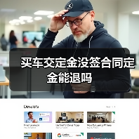 买车交定金没签合同定金能退吗(图2) 买车交定金没签合同定金能退吗(图2)