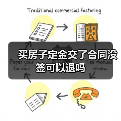 买房子定金交了合同没签可以退吗（图3）