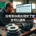 没有签任何合同交了定金可以退吗（图2）