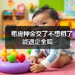 租房押金交了不想租了能退定金吗(图2) 租房押金交了不想租了能退定金吗(图2)