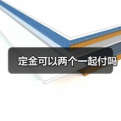 定金可以两个一起付吗（图2）