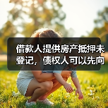 借款人提供房产抵押未登记，债权人可以先向保证人求偿吗（图1）