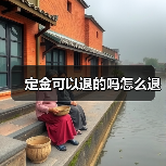 定金可以退的吗怎么退(图3) 定金可以退的吗怎么退(图3)