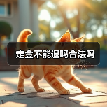 定金不能退吗合法吗（图1）