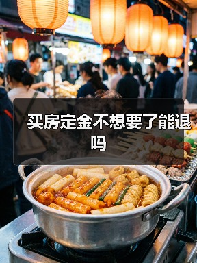 买房定金不想要了能退吗(图4) 买房定金不想要了能退吗(图4)