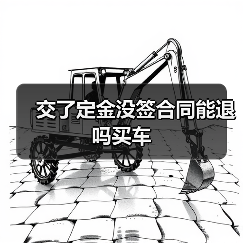 交了定金没签合同能退吗买车(图4) 交了定金没签合同能退吗买车(图4)