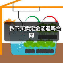 私下买卖定金能退吗合同（图1）