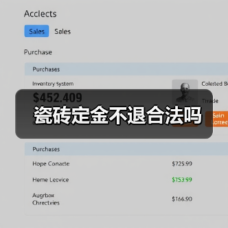 瓷砖定金不退合法吗（图3）