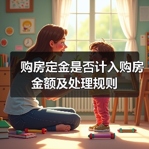 购房定金是否计入购房金额及处理规则（图1）