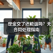 定金交了还能退吗？无合同处理指南（图4）