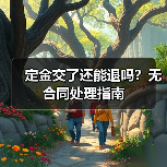 定金交了还能退吗？无合同处理指南（图1）