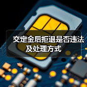 交定金后拒退是否违法及处理方式（图4）