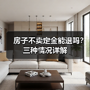 房子不卖定金能退吗？三种情况详解（图2）