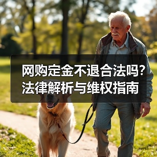 网购定金不退合法吗?法律解析与维权指南(图3) 网购定金不退合法吗?法律解析与维权指南(图3)