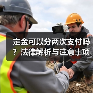 定金可以分两次支付吗？法律解析与注意事项（图4）