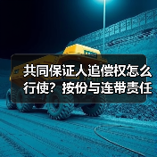 共同保证人追偿权怎么行使？按份与连带责任区别详解（图4）