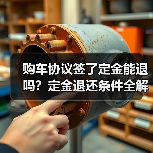 购车协议签了定金能退吗?定金退还条件全解析(图1) 购车协议签了定金能退吗?定金退还条件全解析(图1)