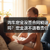 购车定金没签合同能退吗?定金退不退看责任归属(图4) 购车定金没签合同能退吗?定金退不退看责任归属(图4)
