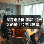 买房定金能退吗?退定金的条件和流程详解(图4) 买房定金能退吗?退定金的条件和流程详解(图4)